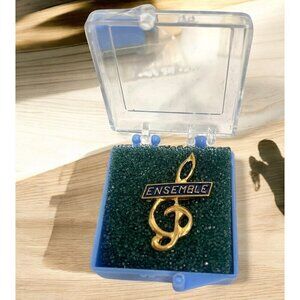 Lot of 20 Music Ensemble Award Lapel Pins No. 700 General Music Enamel Gold NIB